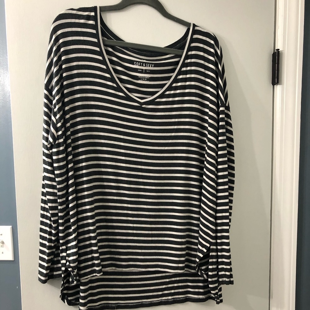 American Eagle soft & sexy top size L
